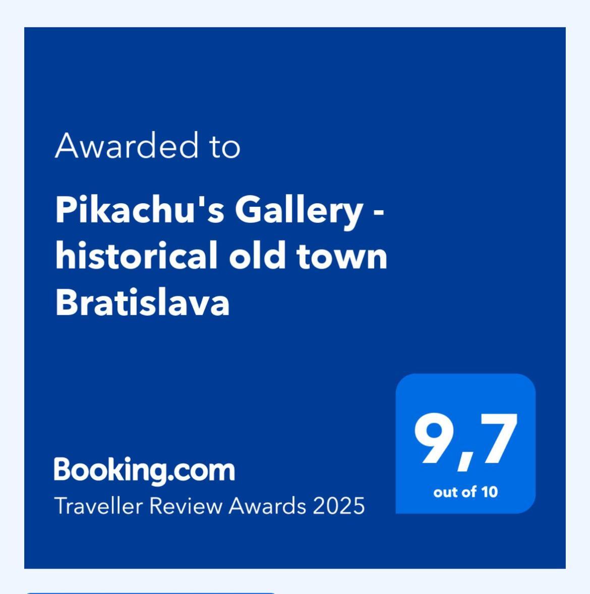 Pikachu'S Gallery - Historical Old Town ברטיסלאבה מראה חיצוני תמונה
